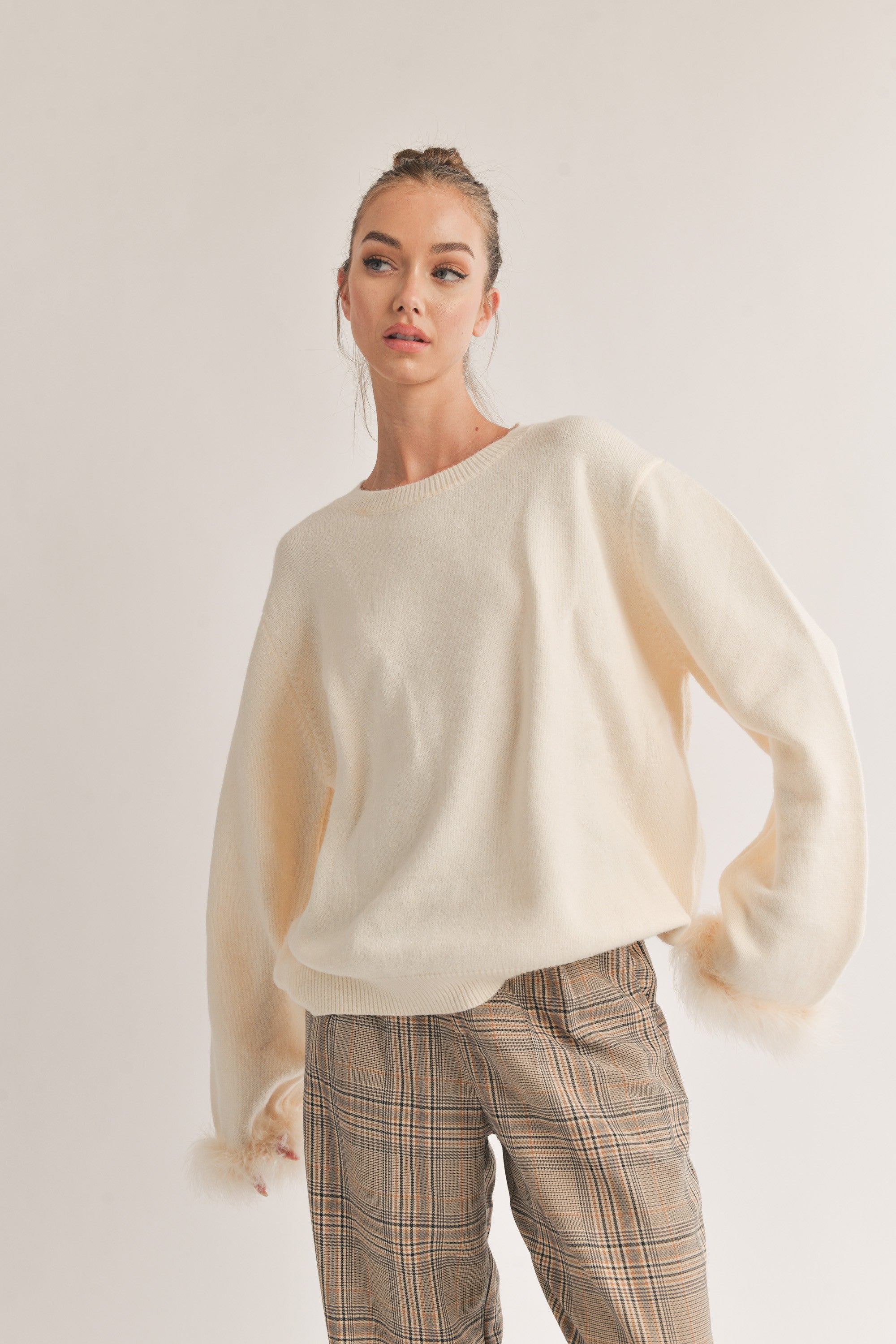 Felicity Sweater in Cream