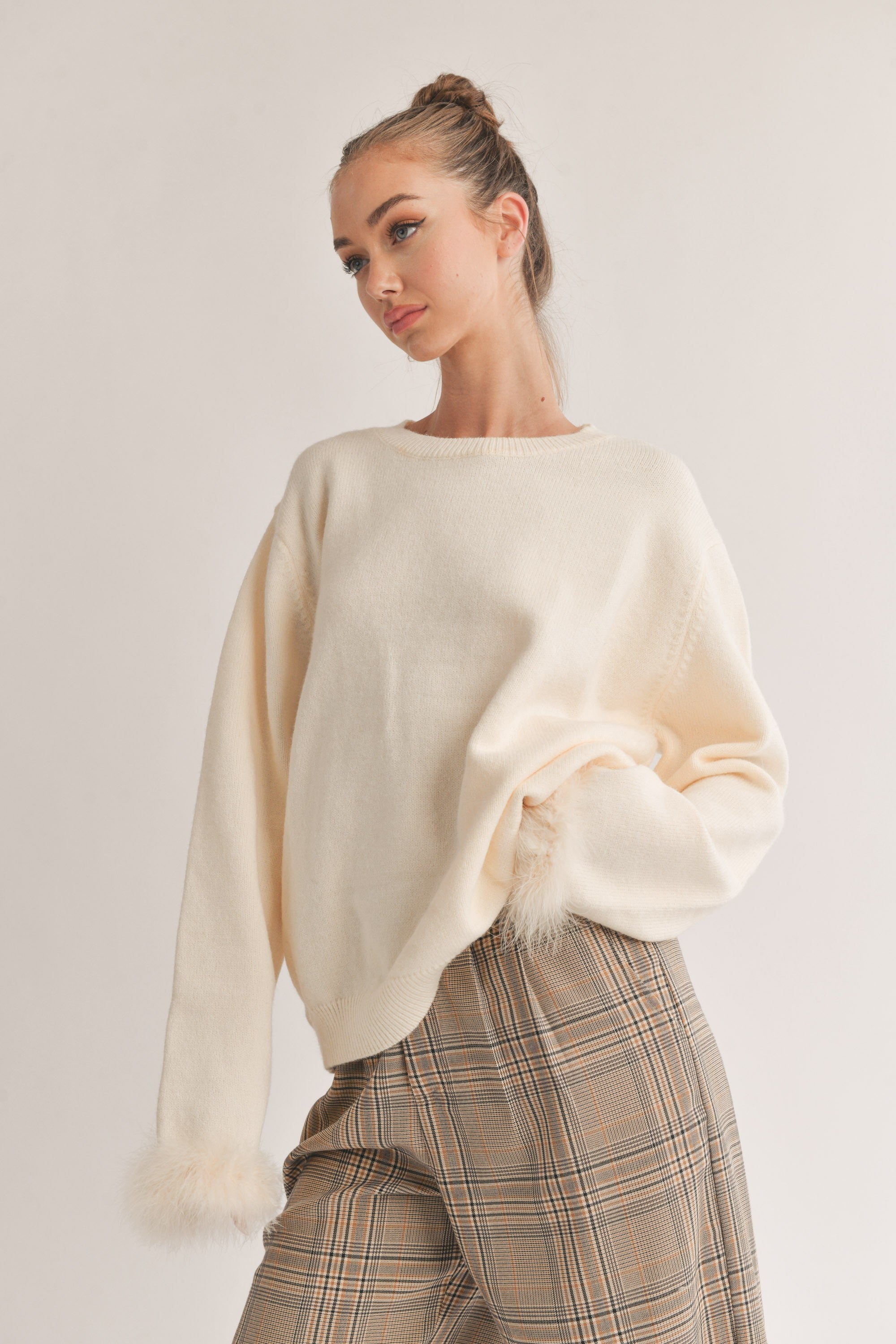 Felicity Sweater in Cream