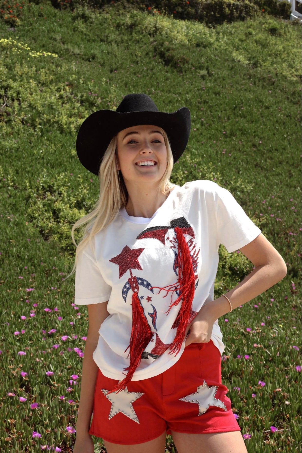 Red, White, and Blue Tee