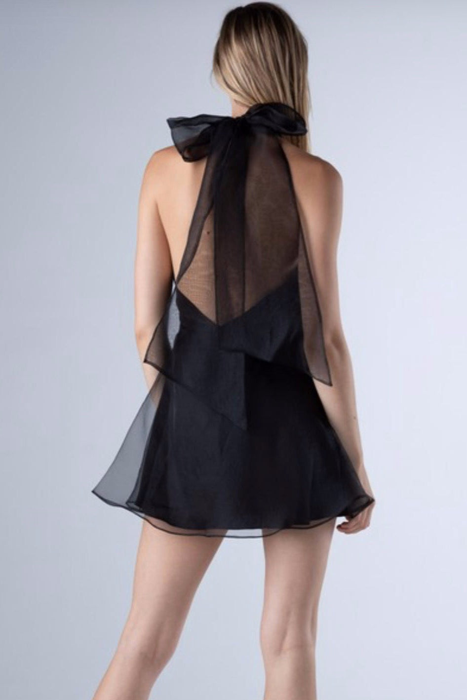 Grace Mini Dress in Black