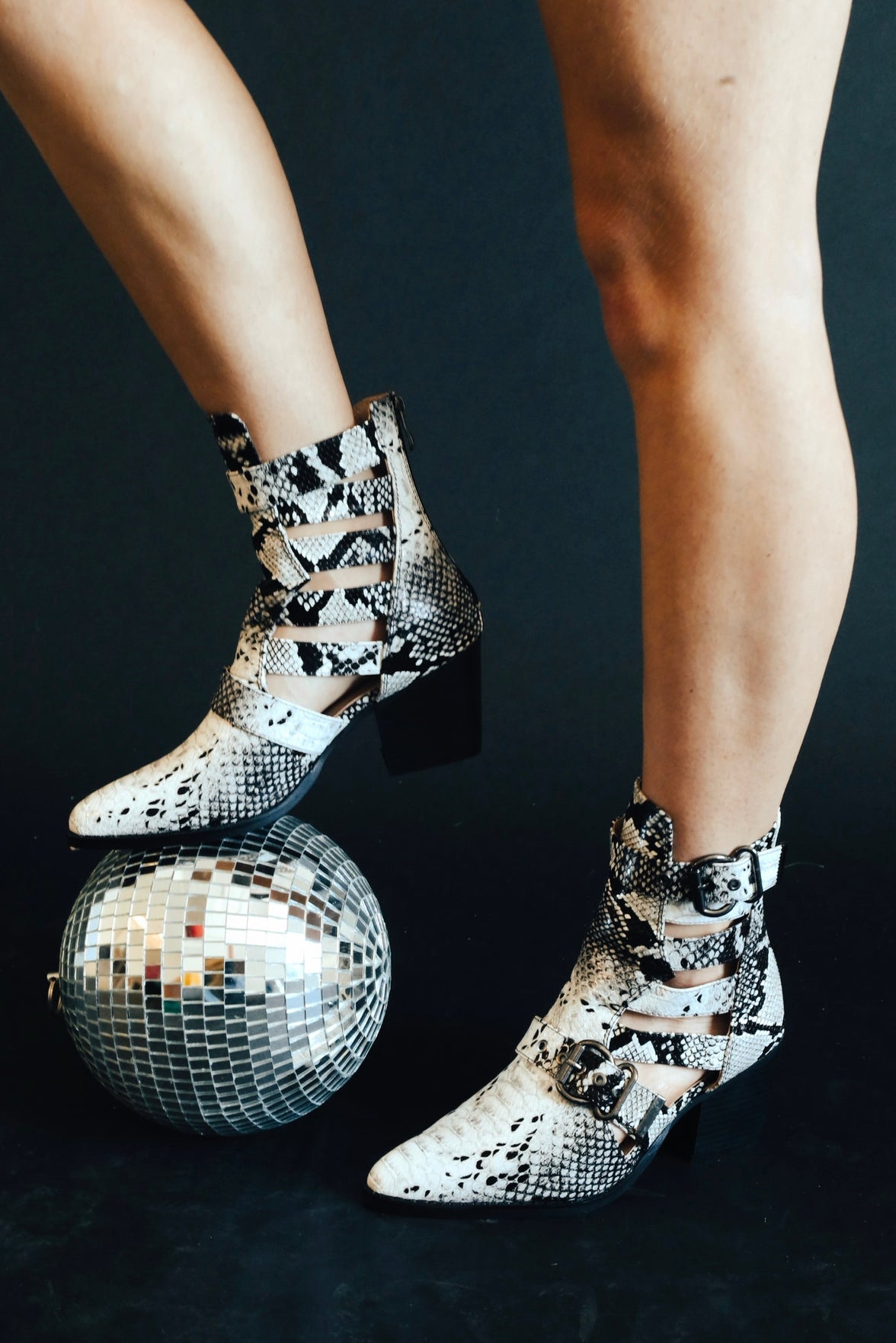 Harley Snakeskin Boots