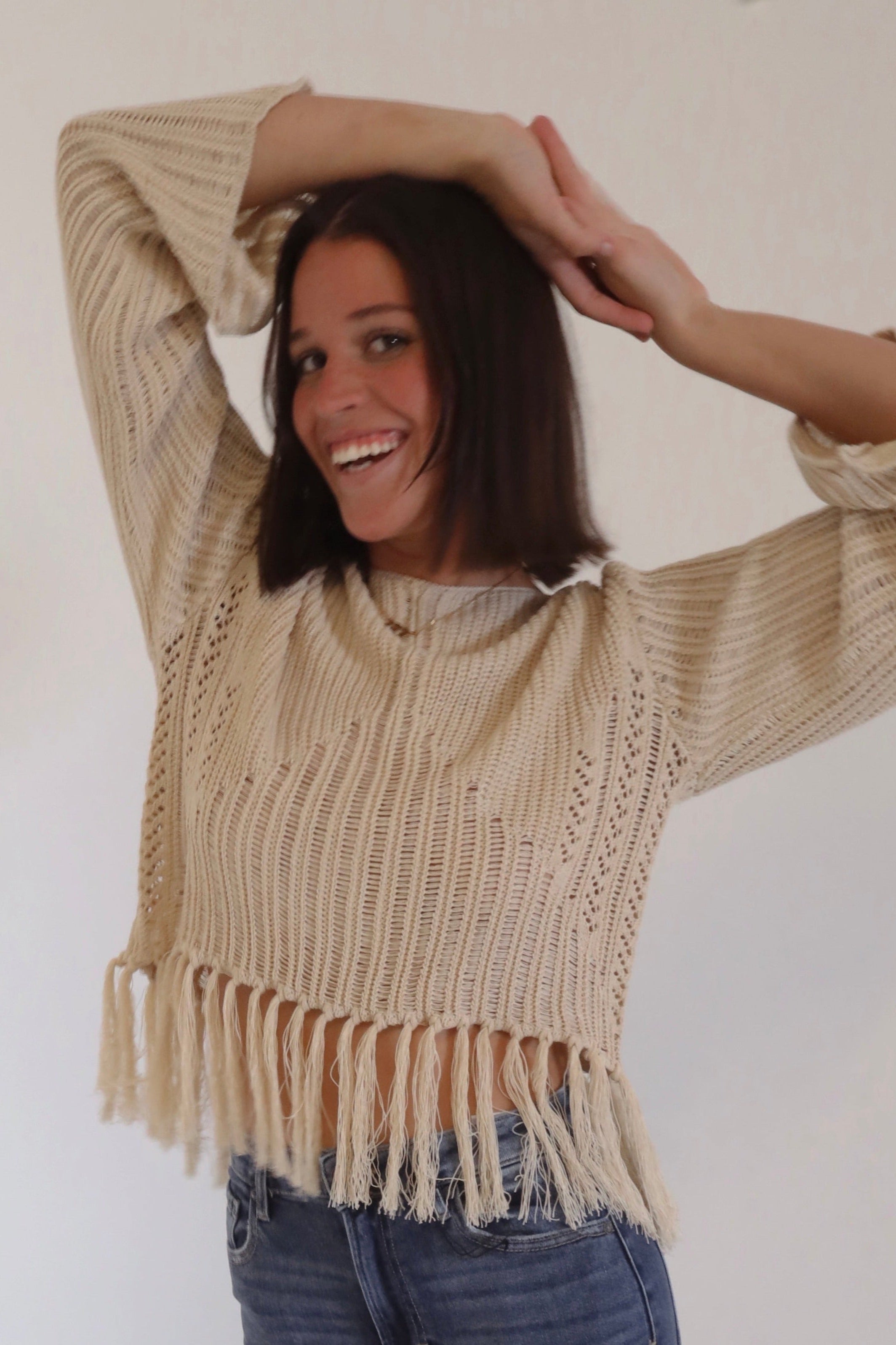 Lilliana Sweater in Sand