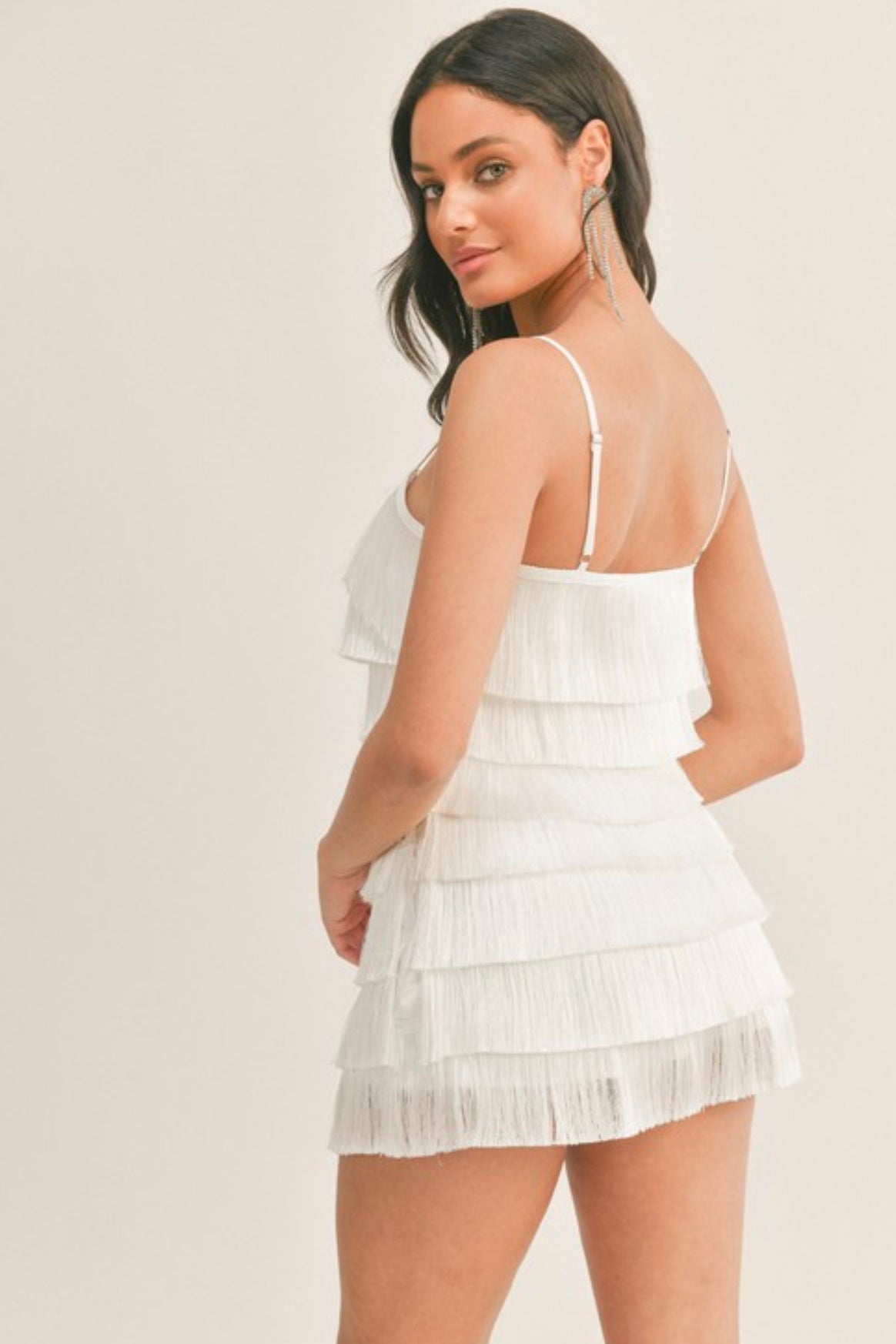 Astrid Romper in White