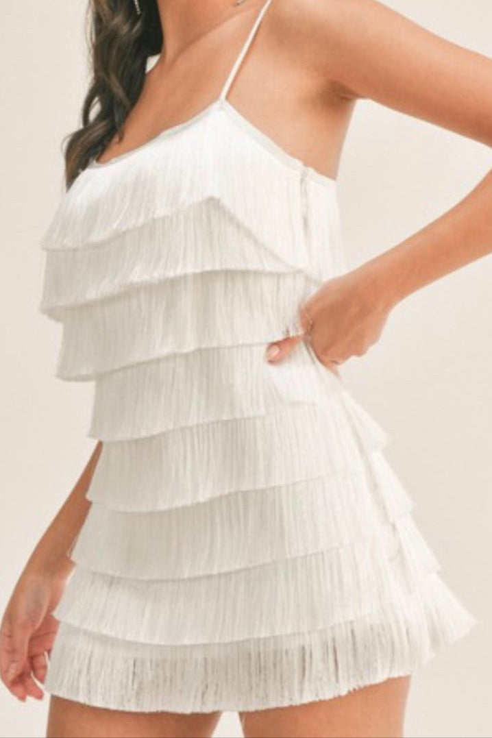 Astrid Romper in White