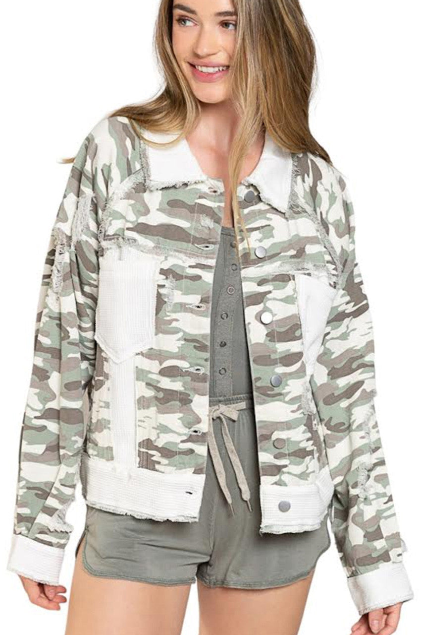 Parker Jacket in Camo