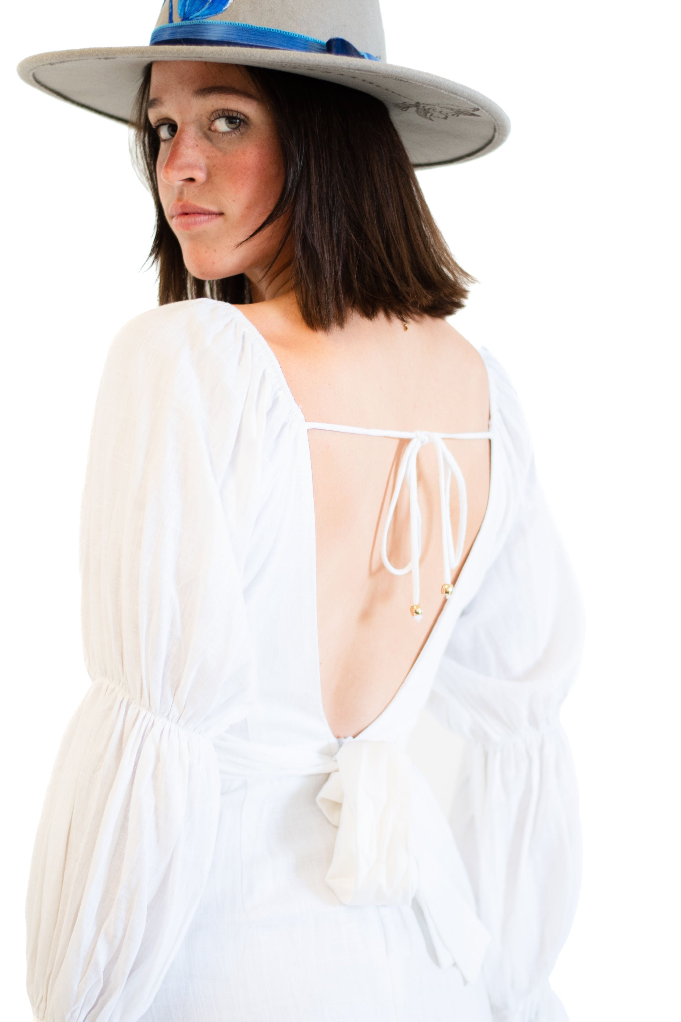 Millie Mini Dress in White